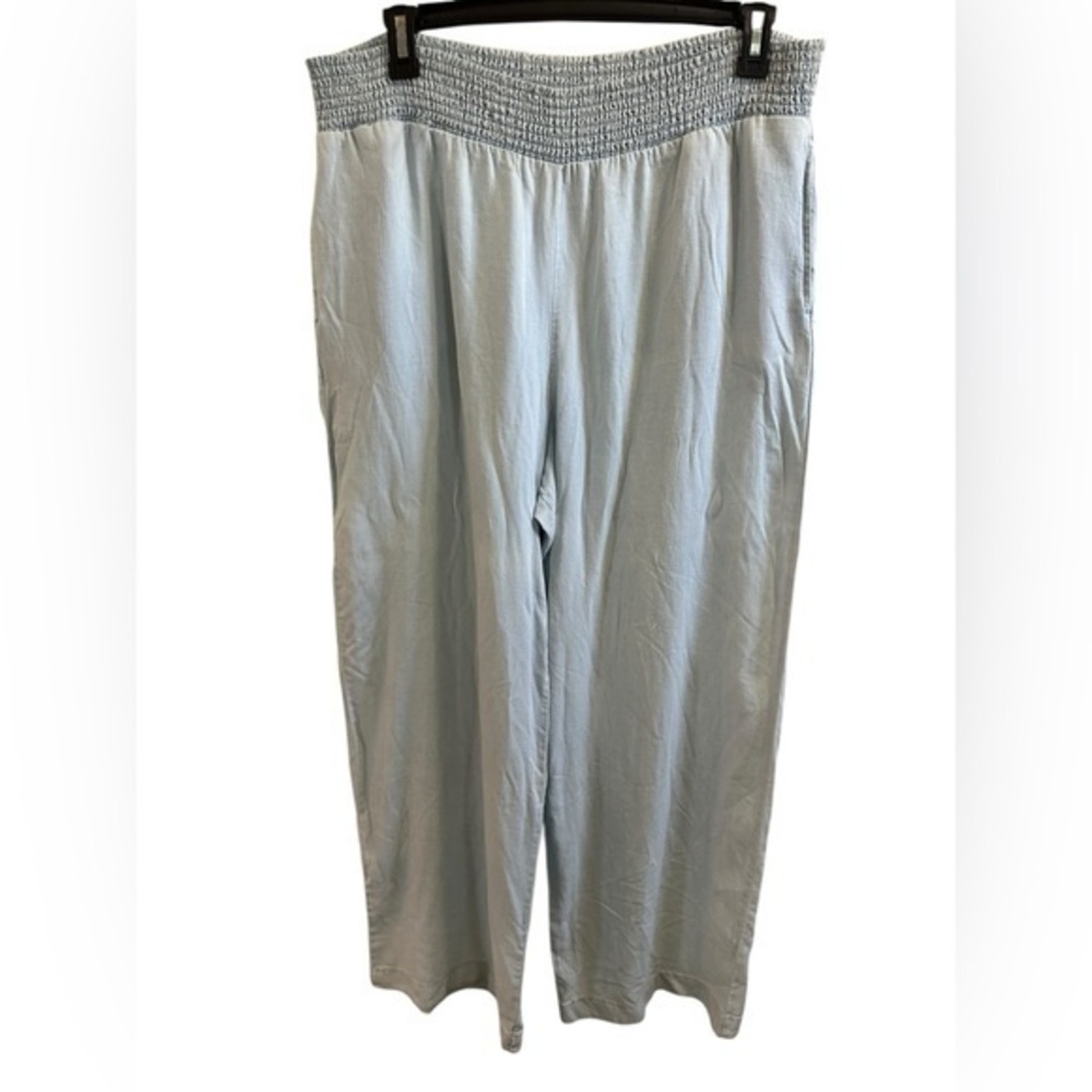 For The Republic Light Gray Wide Leg Pants, NWT. Size XL